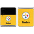 NFL Pittsburgh Steelers - Alternate Distressed Galaxy Z Flip4 5G Skin