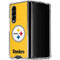 NFL Pittsburgh Steelers - Alternate Distressed Galaxy Z Fold4 5G Clear Case