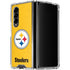 NFL Pittsburgh Steelers - Alternate Distressed Galaxy Z Fold4 5G Clear Case