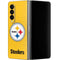 NFL Pittsburgh Steelers - Alternate Distressed Galaxy Z Fold4 5G Skin
