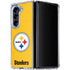 NFL Pittsburgh Steelers - Alternate Distressed Galaxy Z Fold5 5G Clear Case