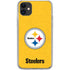 NFL Pittsburgh Steelers - Alternate Distressed iPhone 11 Clear Case