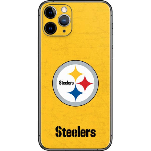 NFL Pittsburgh Steelers - Alternate Distressed iPhone 11 Pro Skin