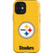 NFL Pittsburgh Steelers - Alternate Distressed iPhone 12 Mini Impact Case