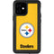 NFL Pittsburgh Steelers - Alternate Distressed iPhone 12 Mini Waterproof Case