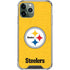 NFL Pittsburgh Steelers - Alternate Distressed iPhone 12 Pro Clear Case