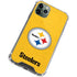NFL Pittsburgh Steelers - Alternate Distressed iPhone 12 Pro Max Clear Case