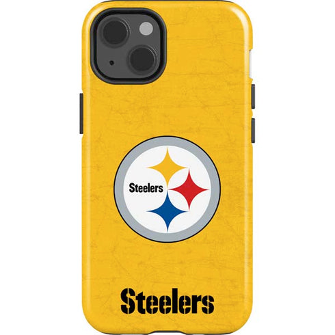 NFL Pittsburgh Steelers - Alternate Distressed iPhone 13 Impact Case