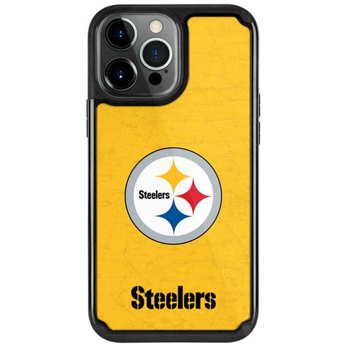 NFL Pittsburgh Steelers - Alternate Distressed iPhone 13 Pro Cargo Case