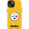 NFL Pittsburgh Steelers - Alternate Distressed iPhone 15 Plus Impact Case