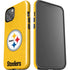 NFL Pittsburgh Steelers - Alternate Distressed iPhone 15 Plus Impact Case