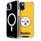 NFL Pittsburgh Steelers - Alternate Distressed iPhone 15 Plus MagSafe Case