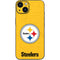 NFL Pittsburgh Steelers - Alternate Distressed iPhone 15 Plus Skin
