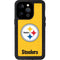 NFL Pittsburgh Steelers - Alternate Distressed iPhone 15 Pro Waterproof Case