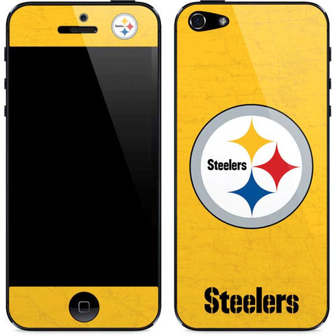 NFL Pittsburgh Steelers - Alternate Distressed iPhone 5/5s/5SE Skin