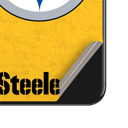 NFL Pittsburgh Steelers - Alternate Distressed iPhone SE (2nd & 3rd Gen) Skin