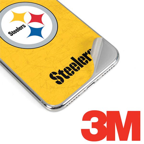 NFL Pittsburgh Steelers - Alternate Distressed iPhone XS Skin