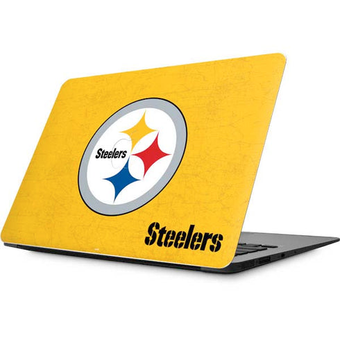 NFL Pittsburgh Steelers - Alternate Distressed Apple MacBook Skin