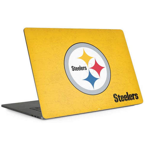 NFL Pittsburgh Steelers - Alternate Distressed Apple MacBook Pro 15-inch Skin