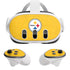 NFL Pittsburgh Steelers - Alternate Distressed Meta Quest 3 Skin