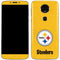 NFL Pittsburgh Steelers - Alternate Distressed Moto E5 Plus Skin
