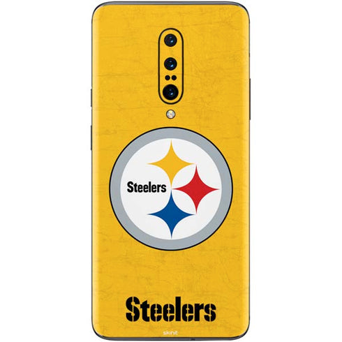 NFL Pittsburgh Steelers - Alternate Distressed OnePlus 7 Pro Skin
