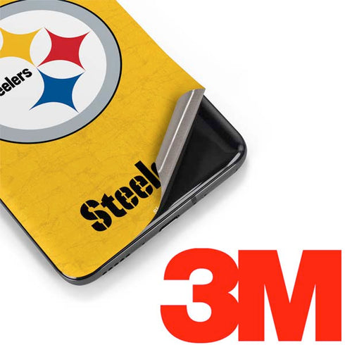 NFL Pittsburgh Steelers - Alternate Distressed OnePlus 7 Pro Skin
