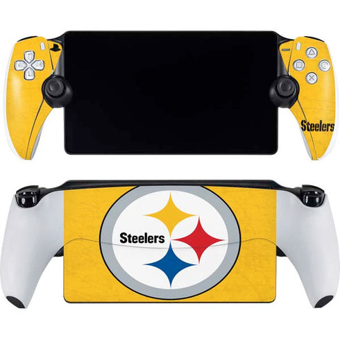 NFL Pittsburgh Steelers - Alternate Distressed PlayStation Portal Remote Player Skin