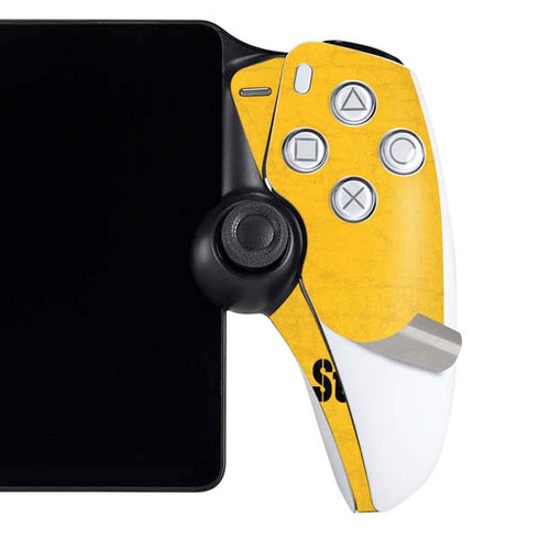 NFL Pittsburgh Steelers - Alternate Distressed PlayStation Portal Remote Player Skin