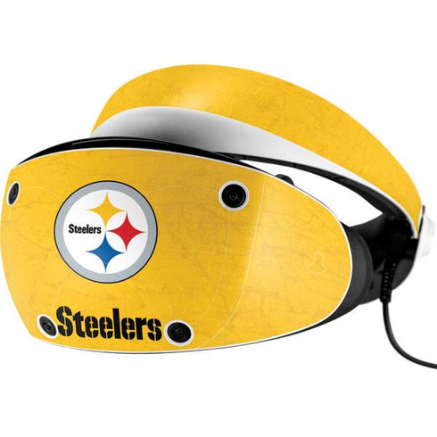 NFL Pittsburgh Steelers - Alternate Distressed PlayStation VR2 Skin