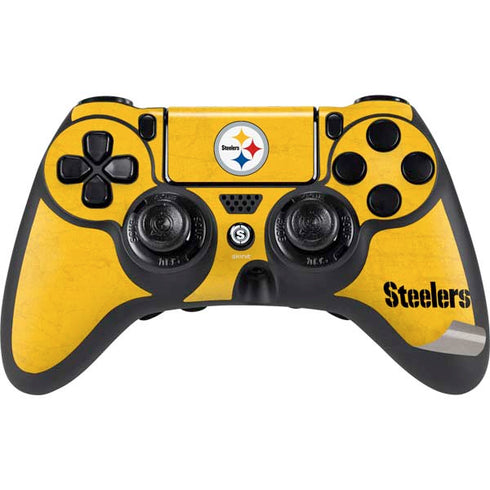 NFL Pittsburgh Steelers - Alternate Distressed PS4/PC SCUF Impact Controller Skin