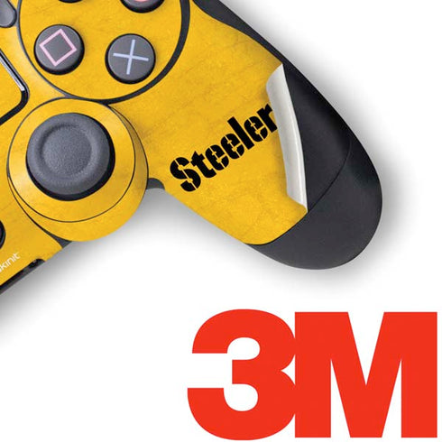 NFL Pittsburgh Steelers - Alternate Distressed PS4 Pro/Slim Controller Skin