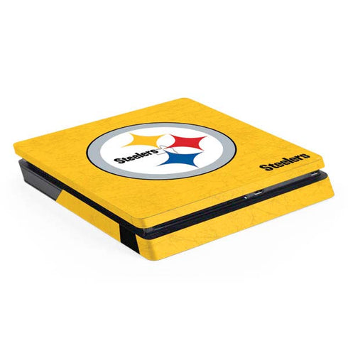 NFL Pittsburgh Steelers - Alternate Distressed PS4 Slim Skin