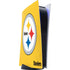 NFL Pittsburgh Steelers - Alternate Distressed PS5 Digital Edition Console Skin