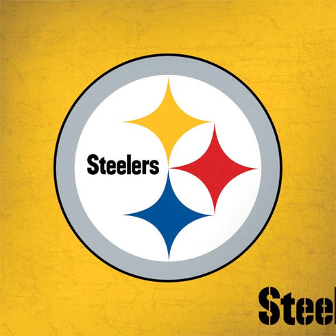 NFL Pittsburgh Steelers - Alternate Distressed Surface Book 2 13.5in Skin
