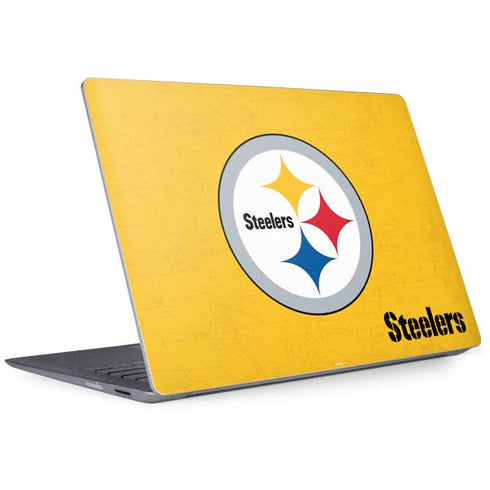 NFL Pittsburgh Steelers - Alternate Distressed Surface Laptop 2 Skin