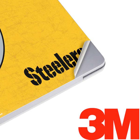 NFL Pittsburgh Steelers - Alternate Distressed Surface Laptop 2 Skin
