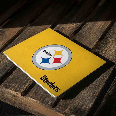 NFL Pittsburgh Steelers - Alternate Distressed Surface Laptop 2 Skin