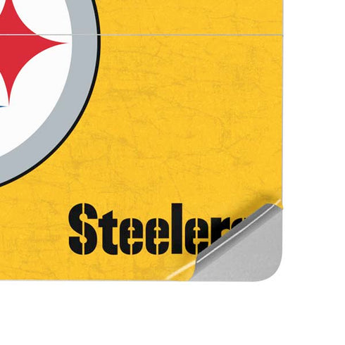 NFL Pittsburgh Steelers - Alternate Distressed Surface Laptop Studio Skin
