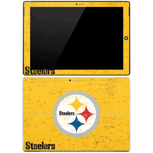 NFL Pittsburgh Steelers - Alternate Distressed Surface Pro 3 Skin