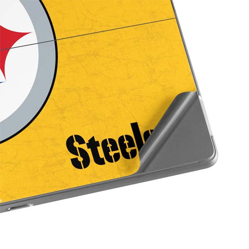 NFL Pittsburgh Steelers - Alternate Distressed Surface Pro 9 Skin