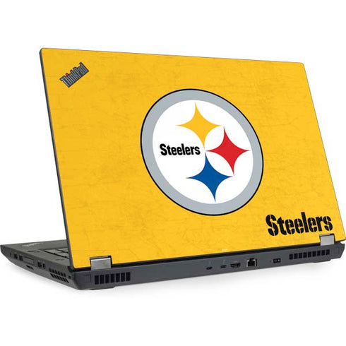 NFL Pittsburgh Steelers - Alternate Distressed Lenovo ThinkPad Skin