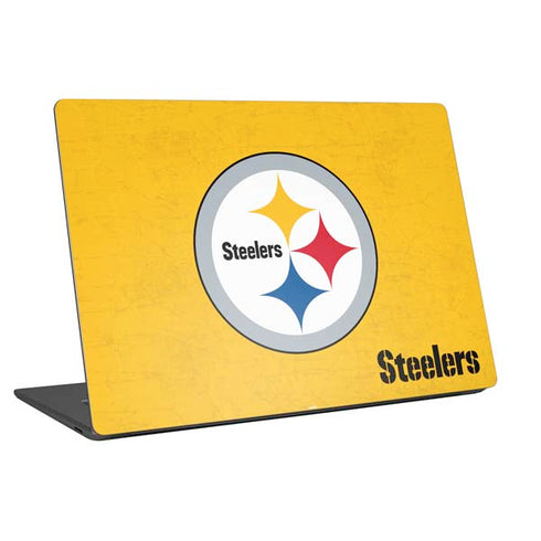 NFL Pittsburgh Steelers - Alternate Distressed Universal Laptop 14in (11.4 x 8.2in) Skin