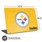 NFL Pittsburgh Steelers - Alternate Distressed Universal Laptop 18in (14.6 x 10.6in) Skin