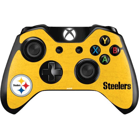 NFL Pittsburgh Steelers - Alternate Distressed Xbox One Controller Skin