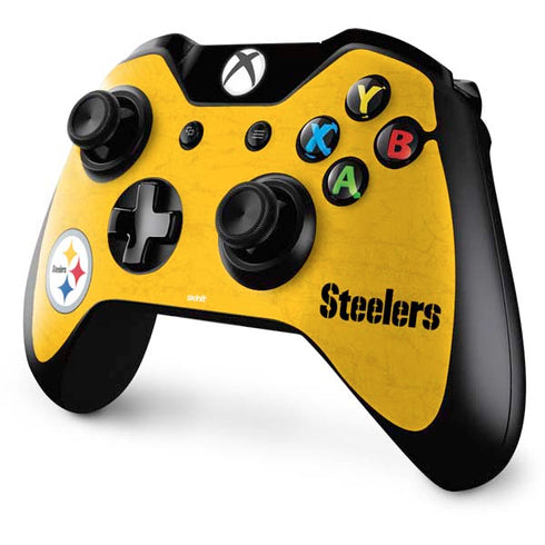 NFL Pittsburgh Steelers - Alternate Distressed Xbox One Controller Skin