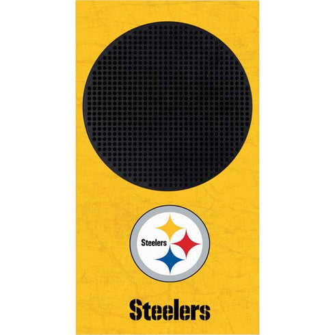 NFL Pittsburgh Steelers - Alternate Distressed Xbox Series S Bundle Skin