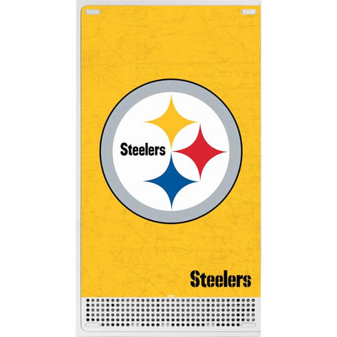 NFL Pittsburgh Steelers - Alternate Distressed Xbox Series S Skins
