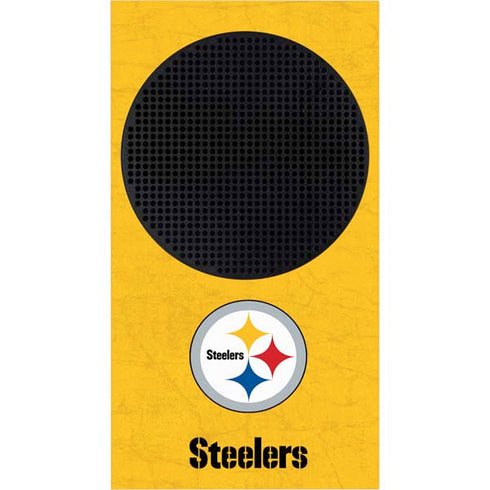 NFL Pittsburgh Steelers - Alternate Distressed Xbox Series S Console Skin