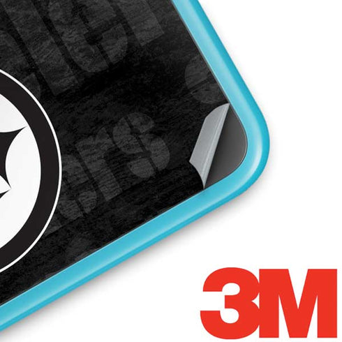 NFL Pittsburgh Steelers Black & White Nintendo 2DS XL (2017) Skin